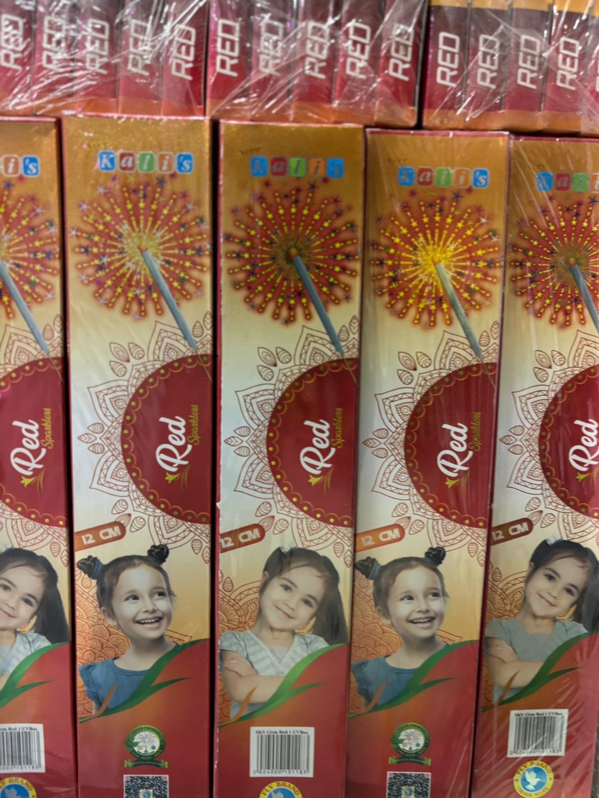 12 CmREDSPARKLERS